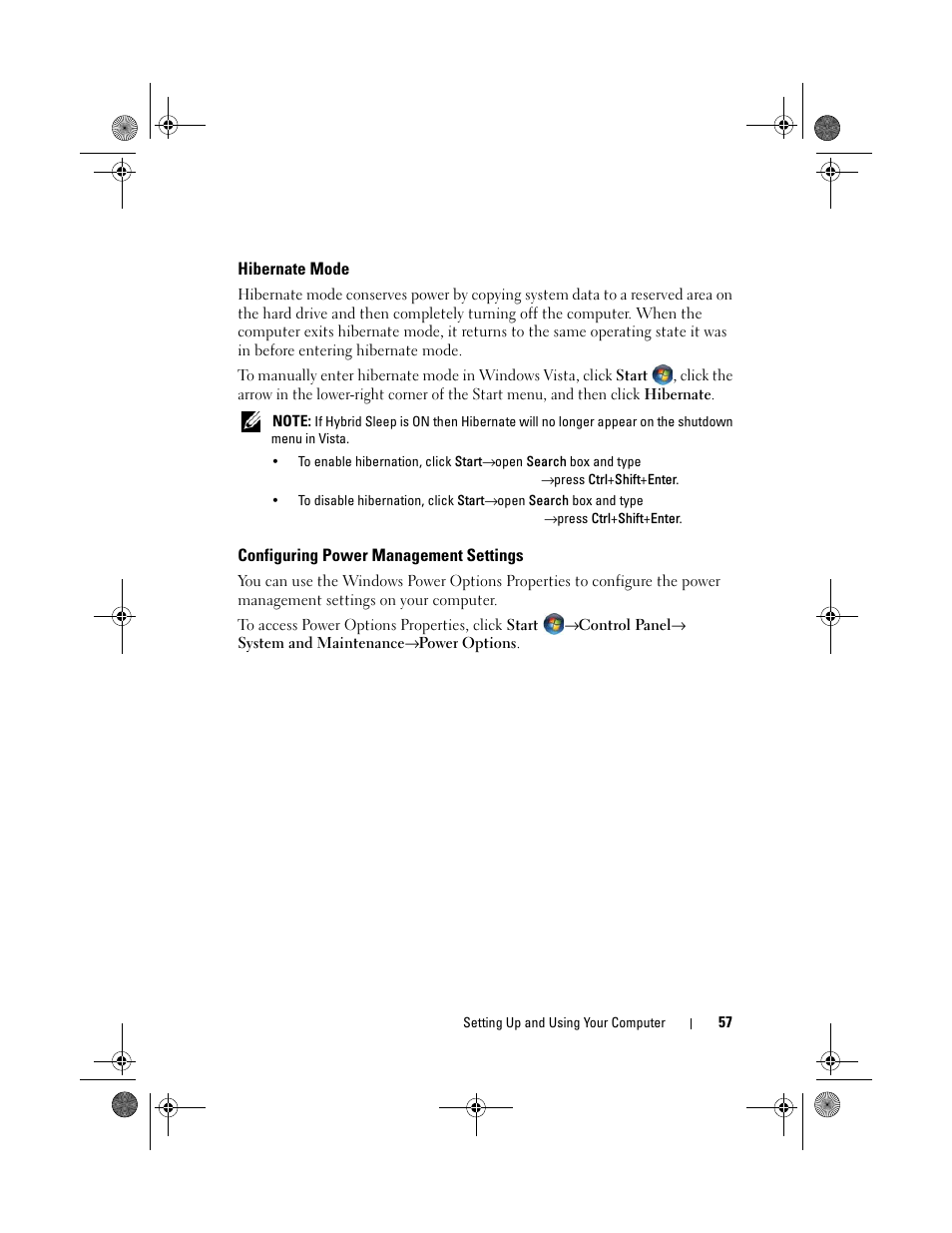 Dell XPS 420 (Late 2007) User Manual | Page 57 / 226