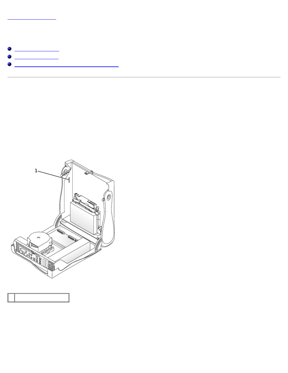 Badge: dell optiplex gx260 service manual, Badge, Removing the badge | Small form-factor computer, Small desktop and small mini-tower computers | Dell OptiPlex GX260 User Manual | Page 13 / 100