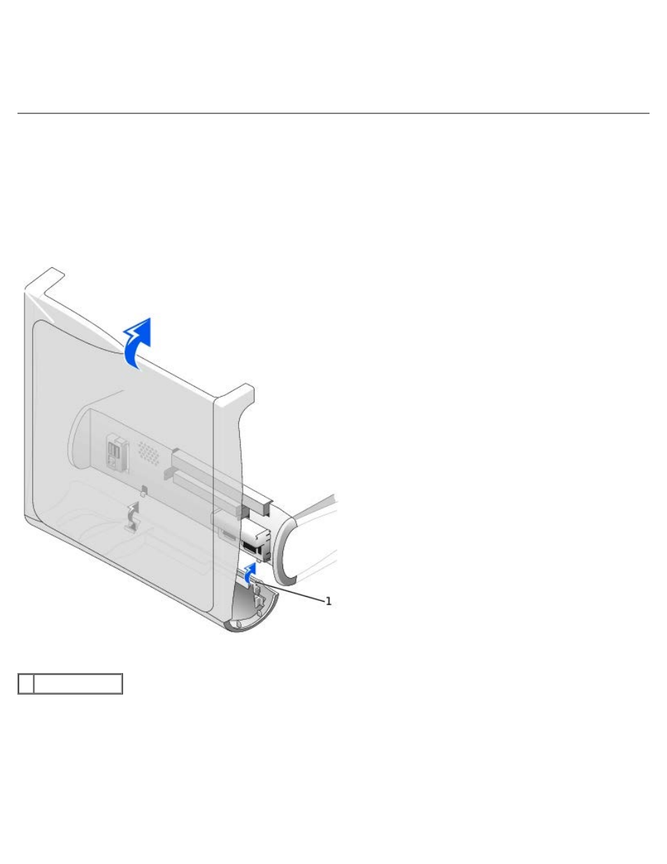 Replacing the badge, Small form-factor computer | Dell OptiPlex GX260 User Manual | Page 14 / 100