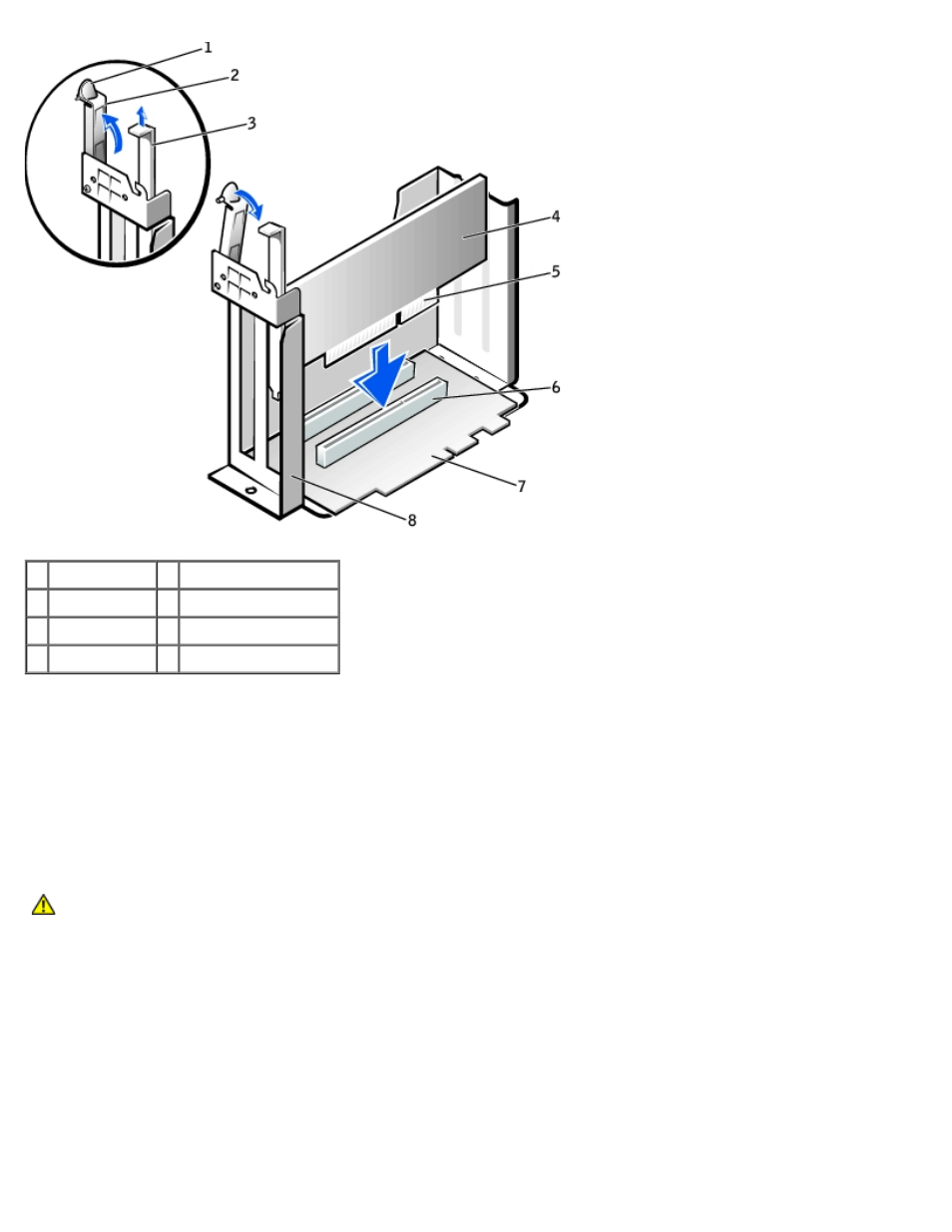 Installing a card | Dell OptiPlex GX260 User Manual | Page 89 / 100