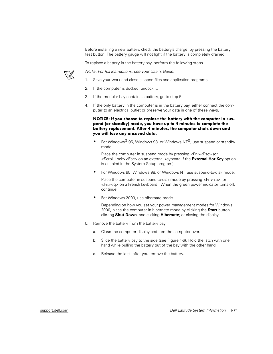 Dell Latitude C500 User Manual | Page 14 / 71