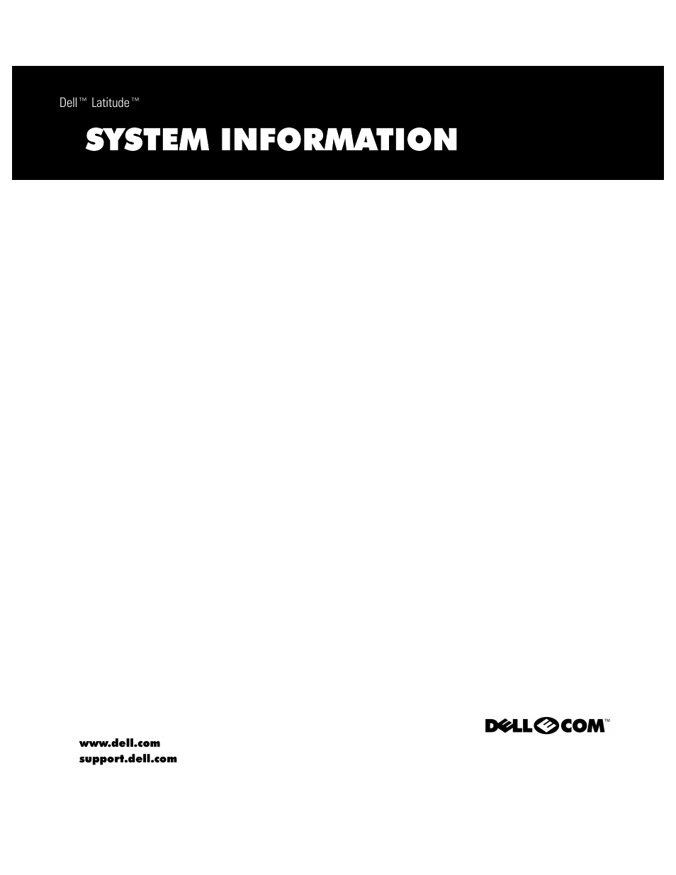 Dell Latitude C500 User Manual | Page 2 / 71