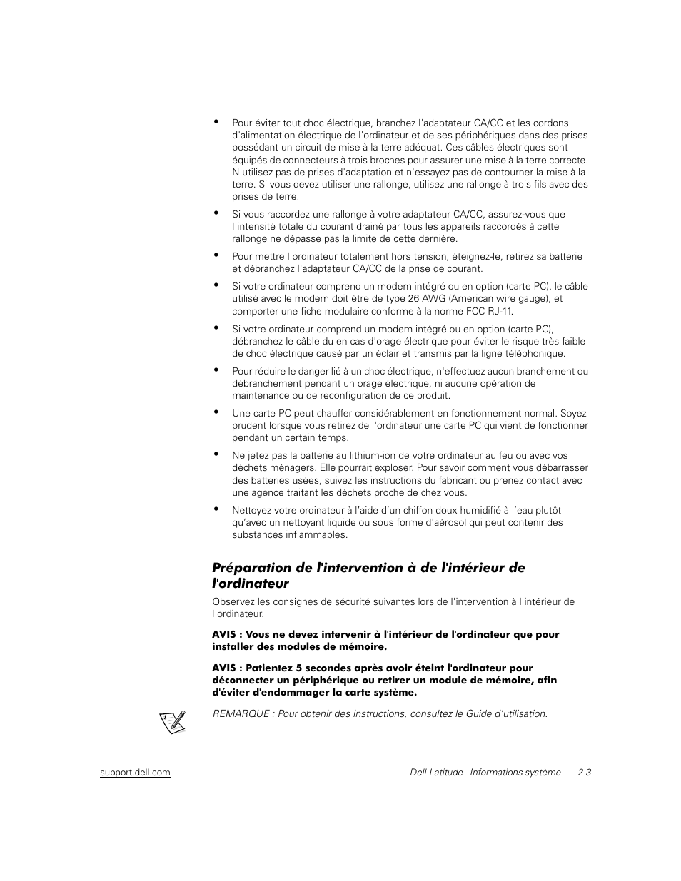 Dell Latitude C500 User Manual | Page 24 / 71
