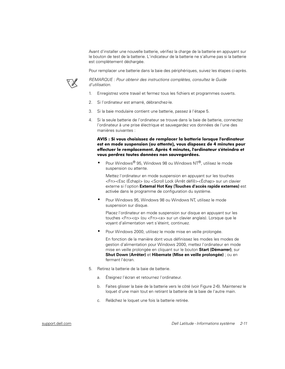 Dell Latitude C500 User Manual | Page 32 / 71