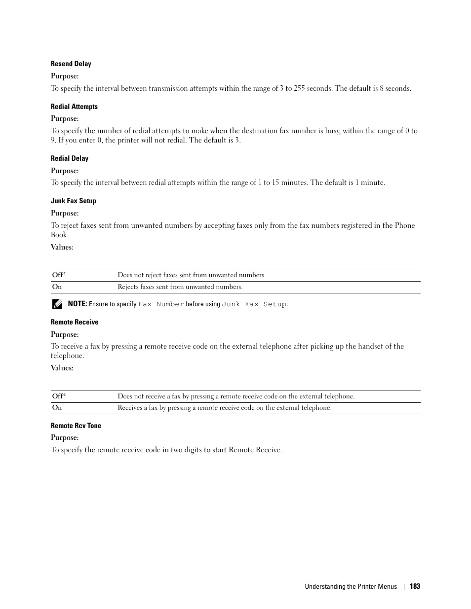 Dell C1765NFW MFP Laser Printer User Manual | Page 185 / 382