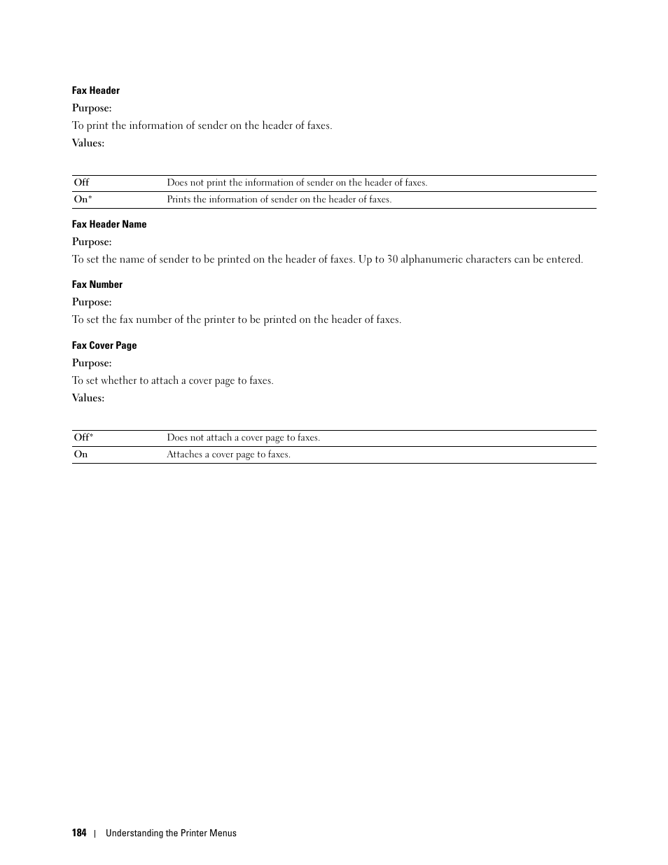 Dell C1765NFW MFP Laser Printer User Manual | Page 186 / 382