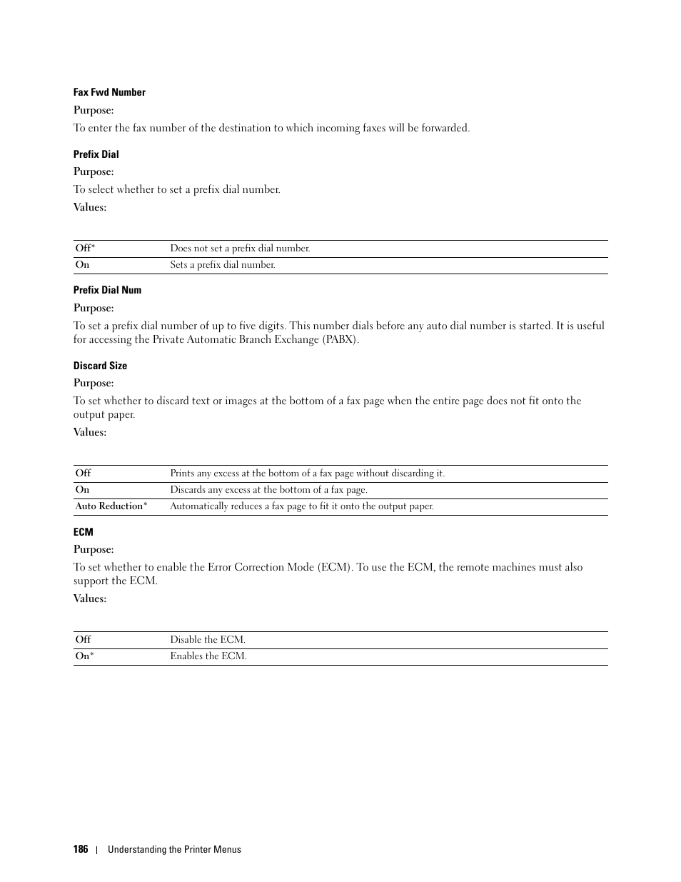 Dell C1765NFW MFP Laser Printer User Manual | Page 188 / 382