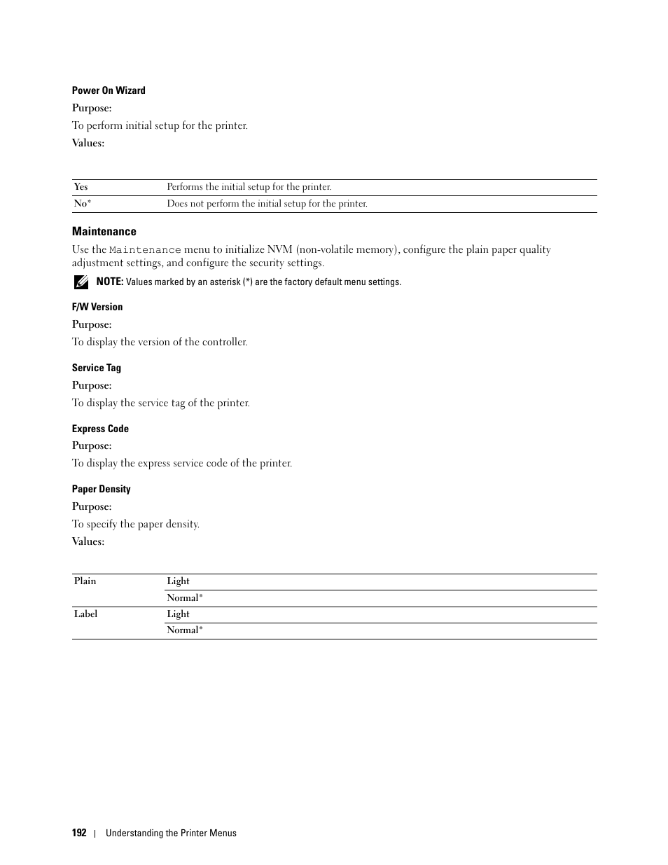 Maintenance | Dell C1765NFW MFP Laser Printer User Manual | Page 194 / 382