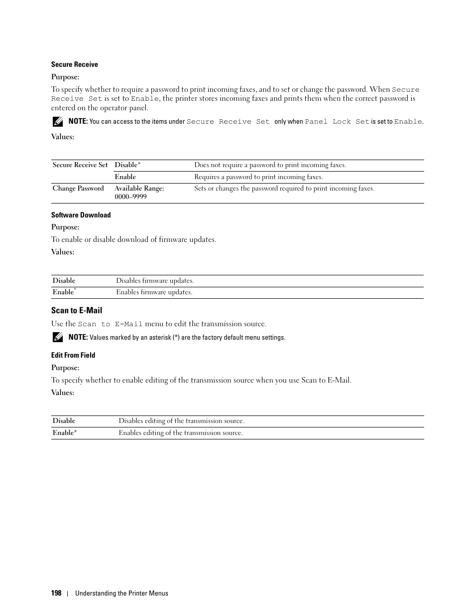Scan to e-mail | Dell C1765NFW MFP Laser Printer User Manual | Page 200 / 382