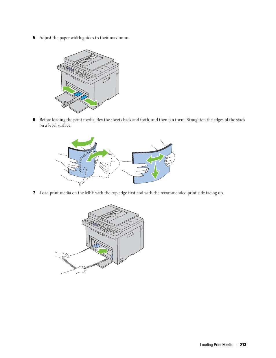 Dell C1765NFW MFP Laser Printer User Manual | Page 215 / 382