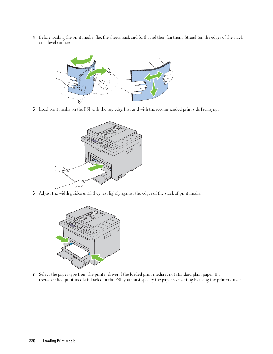 Dell C1765NFW MFP Laser Printer User Manual | Page 222 / 382