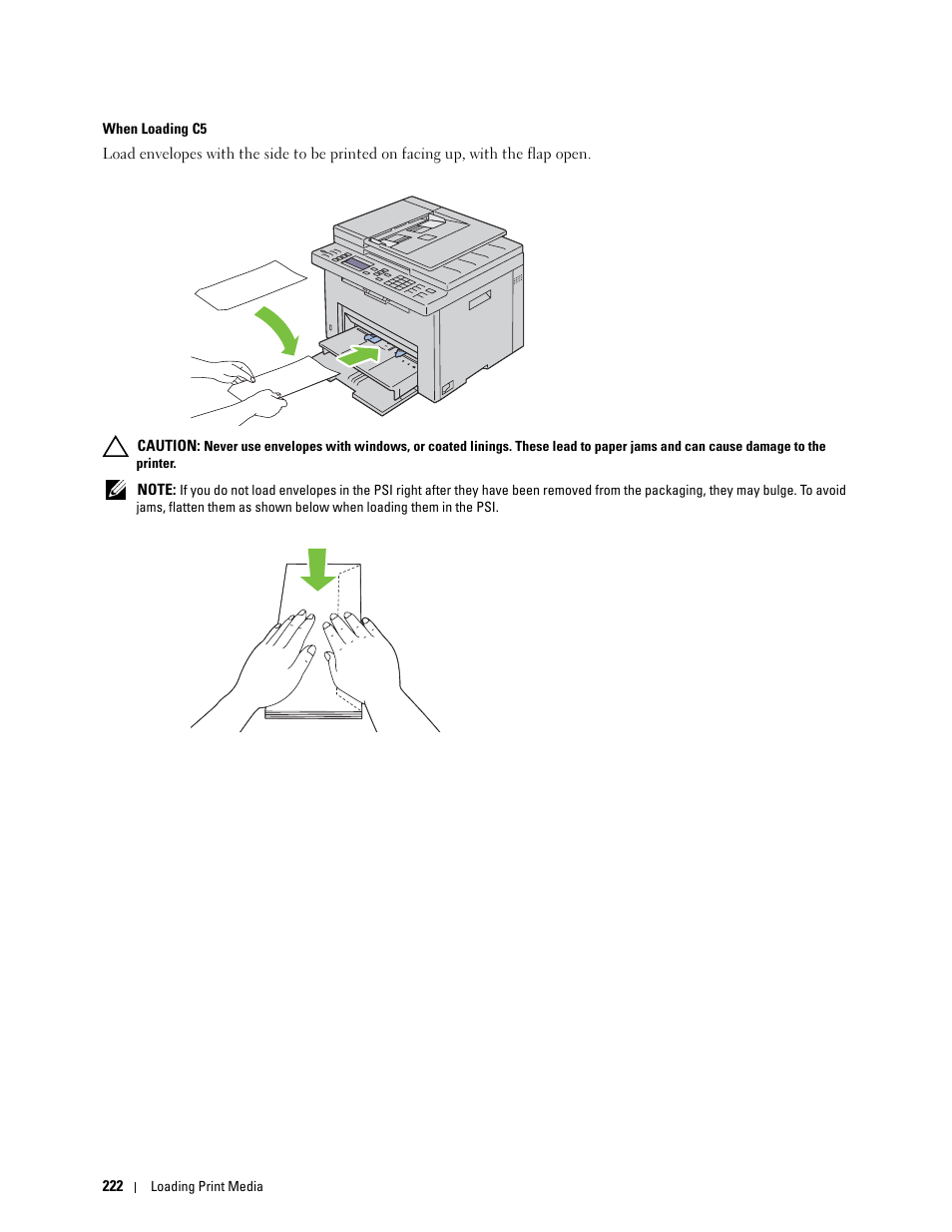 Dell C1765NFW MFP Laser Printer User Manual | Page 224 / 382