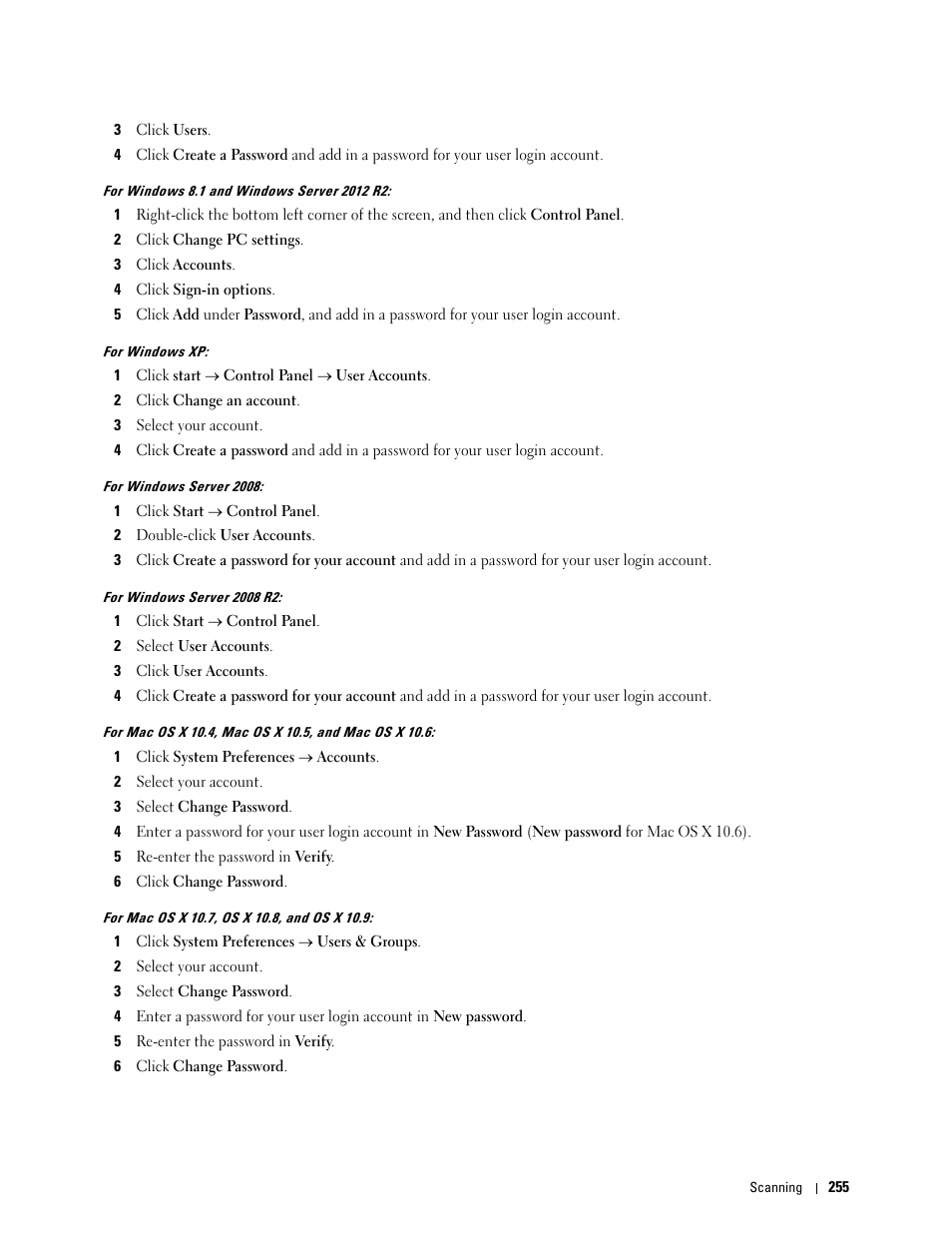 Dell C1765NFW MFP Laser Printer User Manual | Page 257 / 382