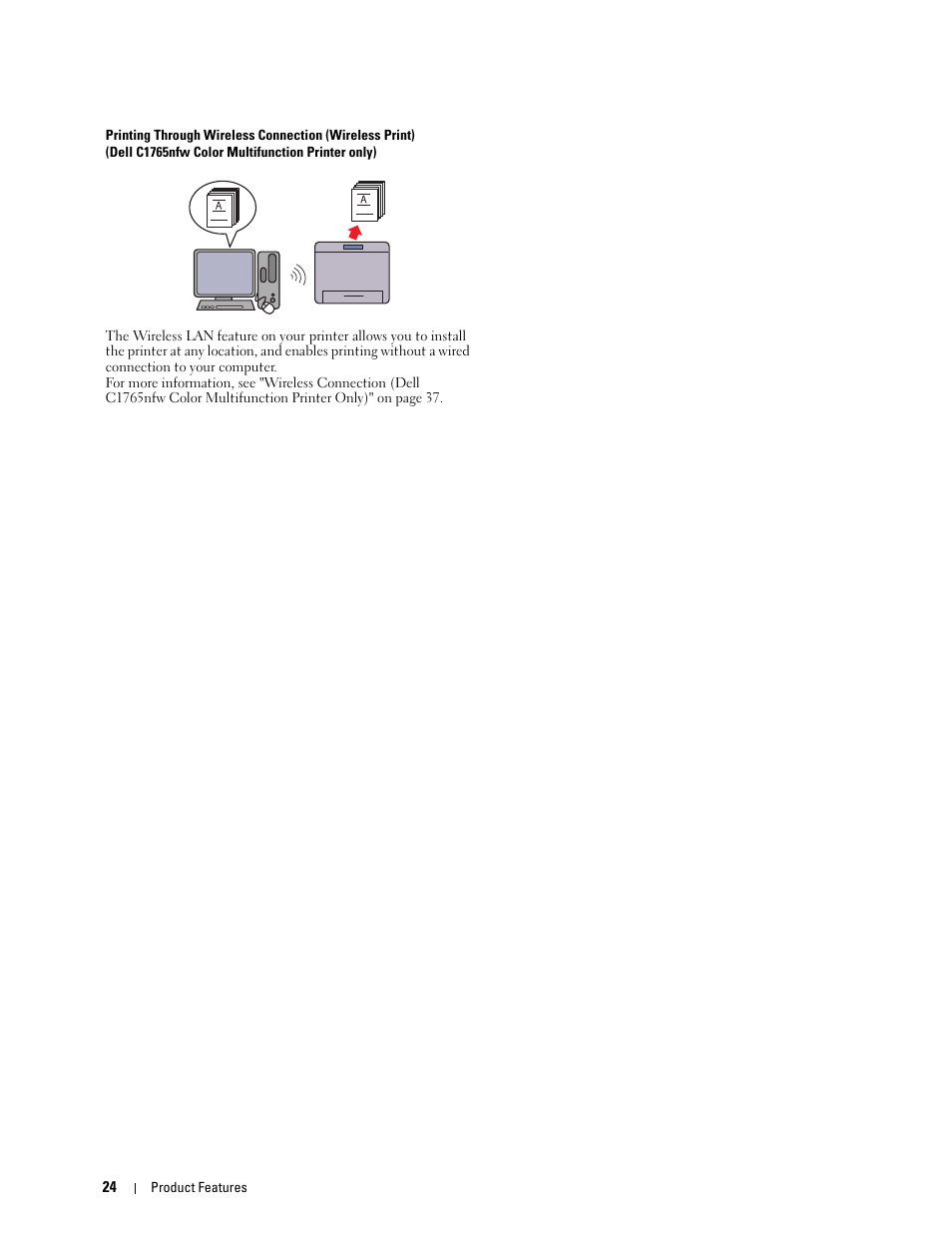 Dell C1765NFW MFP Laser Printer User Manual | Page 26 / 382