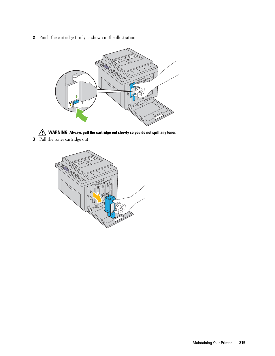 Dell C1765NFW MFP Laser Printer User Manual | Page 321 / 382