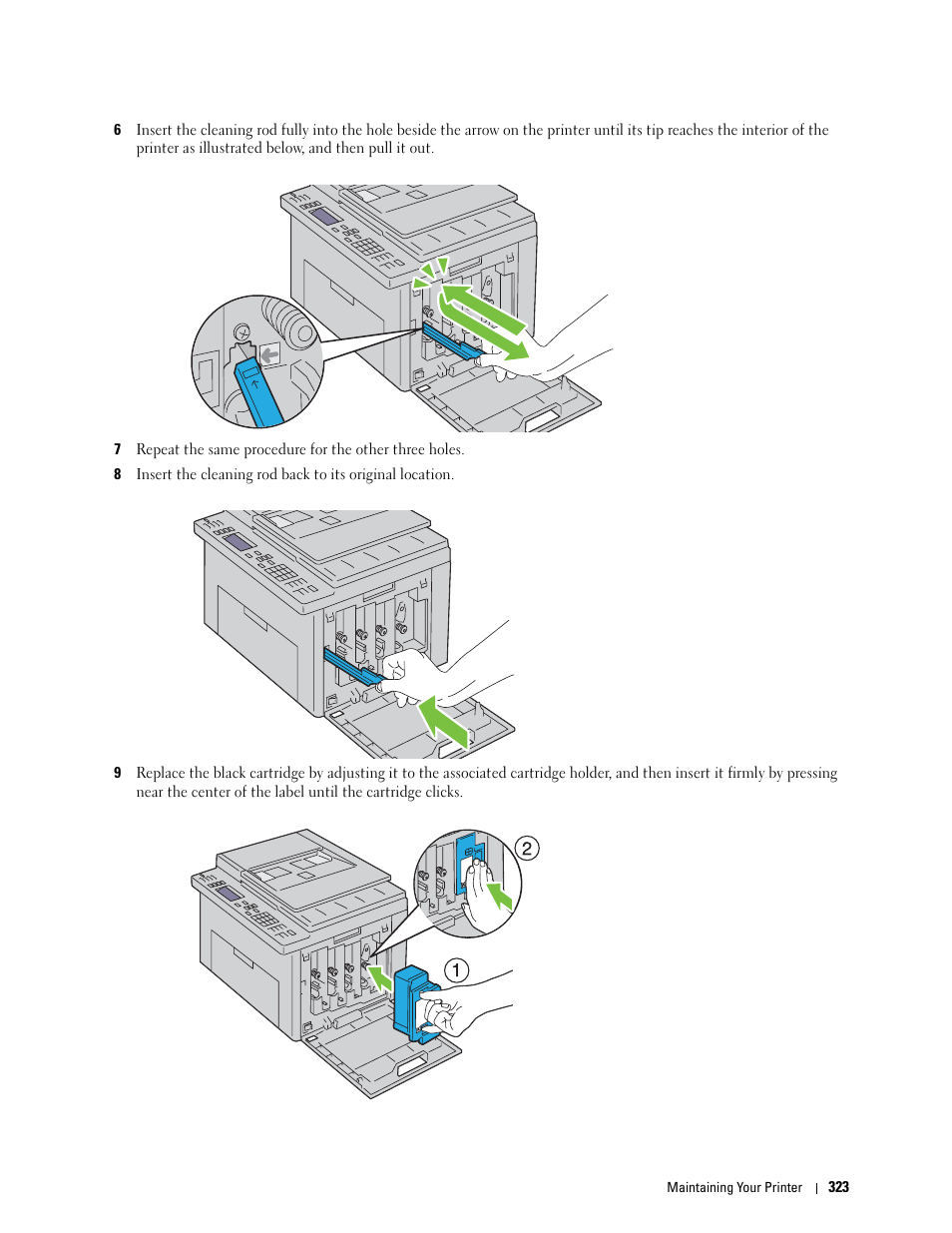 Dell C1765NFW MFP Laser Printer User Manual | Page 325 / 382