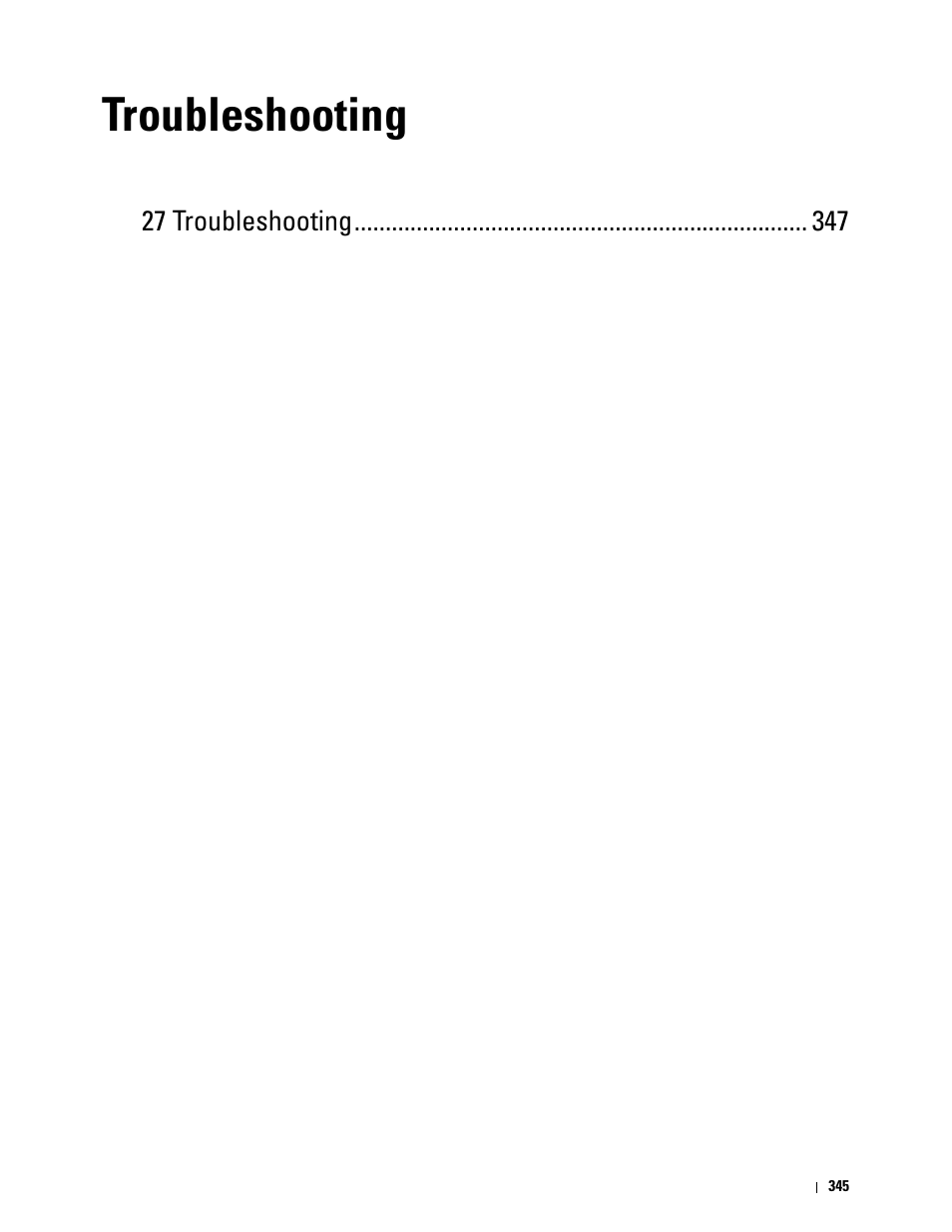 Troubleshooting | Dell C1765NFW MFP Laser Printer User Manual | Page 347 / 382