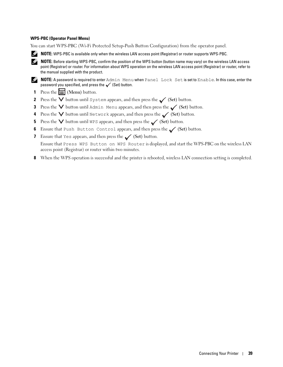 Dell C1765NFW MFP Laser Printer User Manual | Page 41 / 382