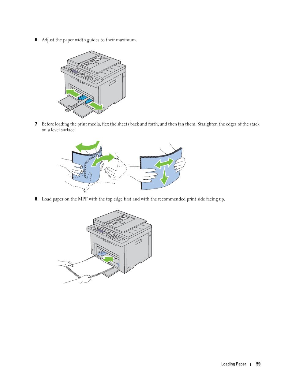 Dell C1765NFW MFP Laser Printer User Manual | Page 61 / 382