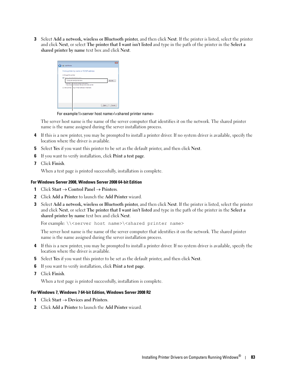 Dell C1765NFW MFP Laser Printer User Manual | Page 85 / 382