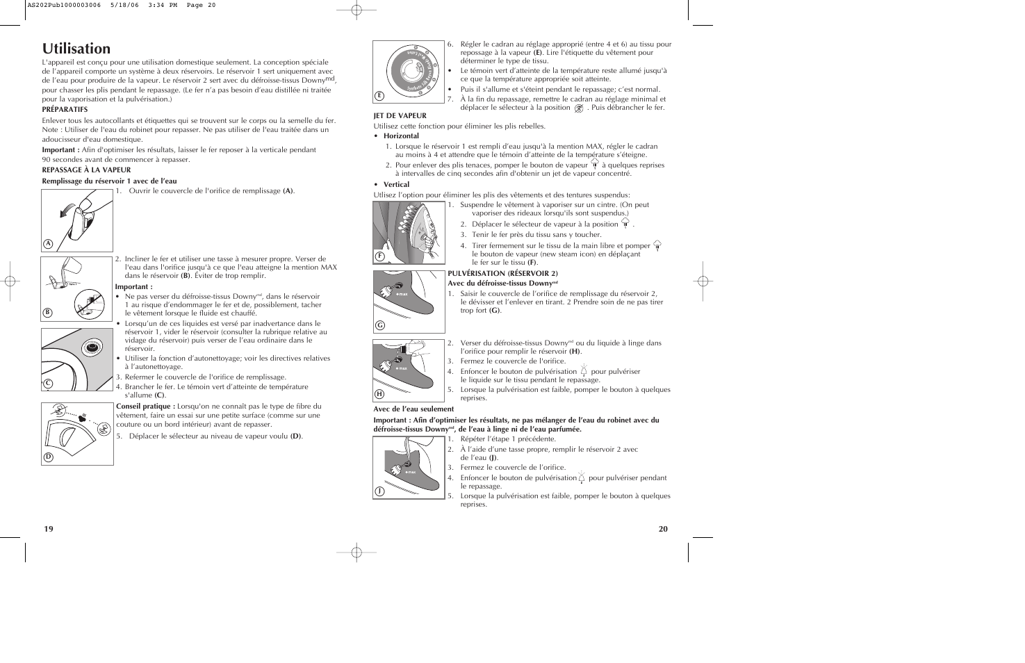 Utilisation | Black & Decker AS202 User Manual | Page 11 / 15