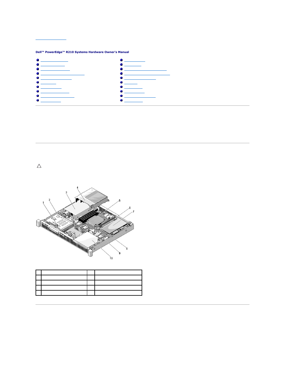 Installing system components, Recommended tools, Inside the system | Front bezel (optional), Removing the front bezel | Dell PowerEdge R210 User Manual | Page 17 / 61