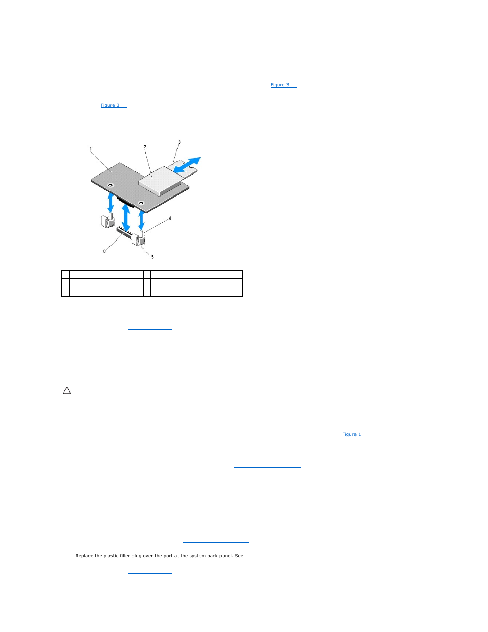 Figure 3, Removing an idrac6 enterprise card | Dell PowerEdge R210 User Manual | Page 32 / 61