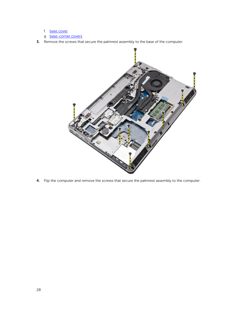 Dell Precision M2800 (Early 2014) User Manual | Page 28 / 73