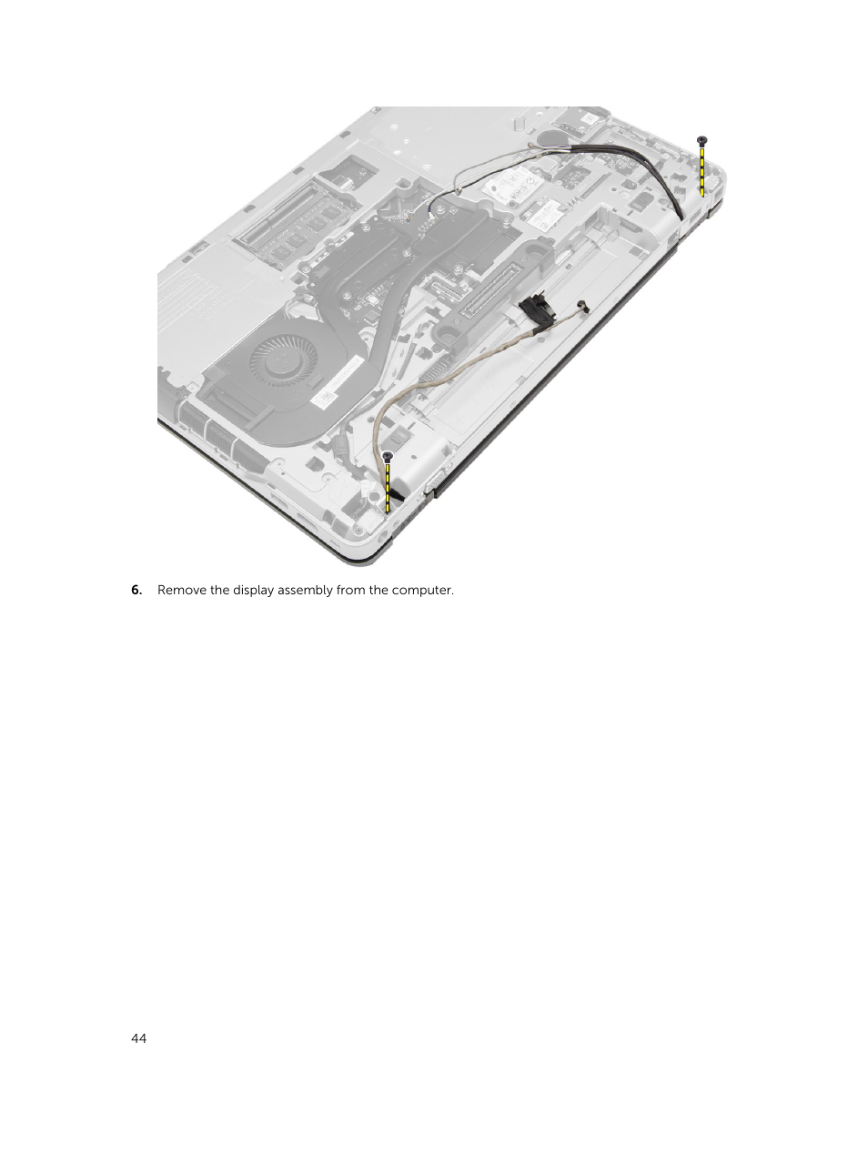 Dell Precision M2800 (Early 2014) User Manual | Page 44 / 73