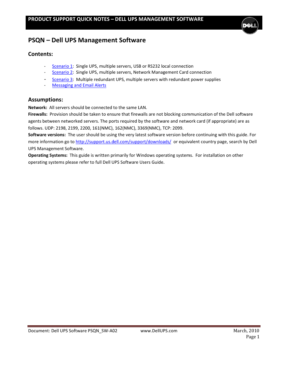 Dell UPS 1920R User Manual | 14 pages