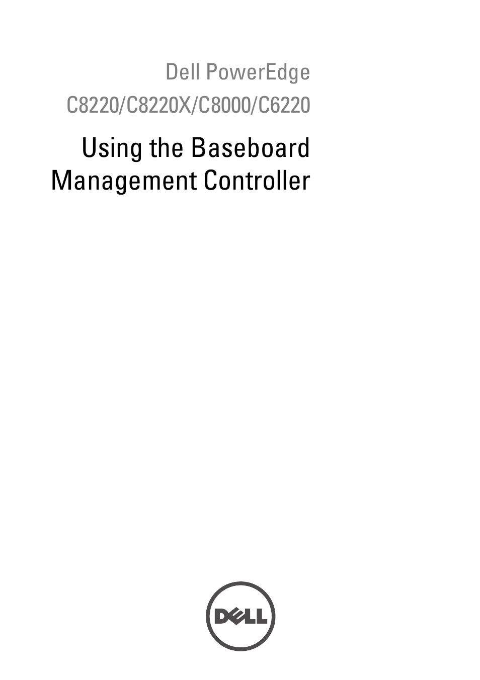 Dell PowerEdge C8000 User Manual | 78 pages