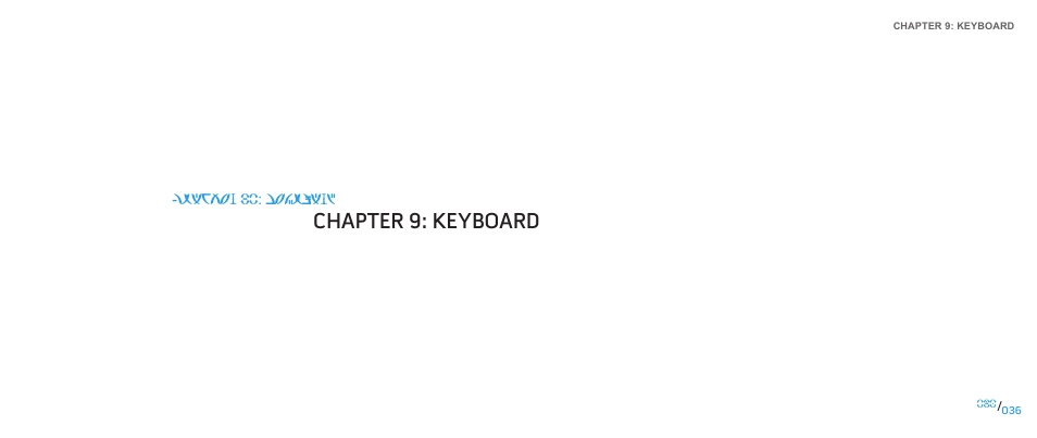 Chapter 9: keyboard | Dell Alienware M17x (Mid 2009) User Manual | Page 36 / 104