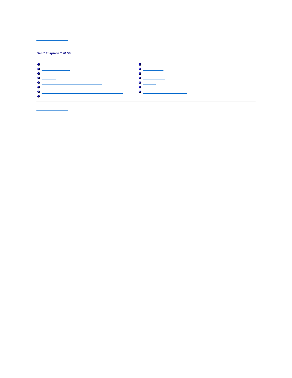 Removing and replacing parts | Dell Inspiron 4150 User Manual | Page 37 / 71