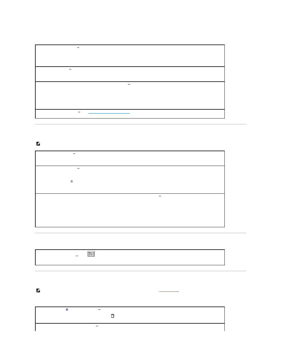 Touch pad or mouse problems, External keyboard problems, Unexpected characters | Drive problems, If you cannot save a file to a floppy disk drive | Dell Inspiron 4150 User Manual | Page 45 / 71