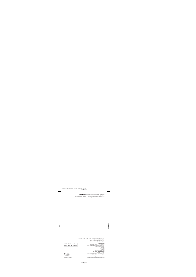Black & Decker HS800 User Manual | Page 13 / 13