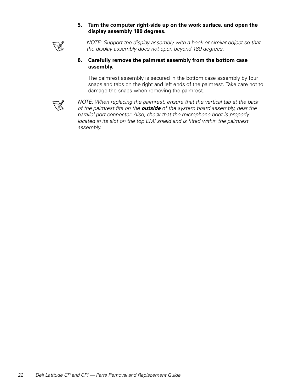 Dell Latitude Cpi User Manual | Page 28 / 58