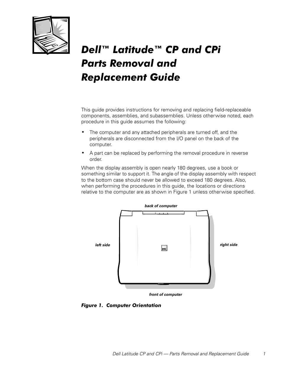 Dell Latitude Cpi User Manual | Page 7 / 58