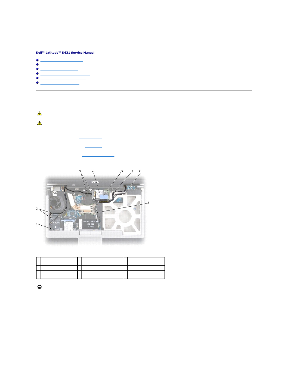 Display assembly, Removing the display assembly | Dell Latitude D631 (Early 2009) User Manual | Page 11 / 43