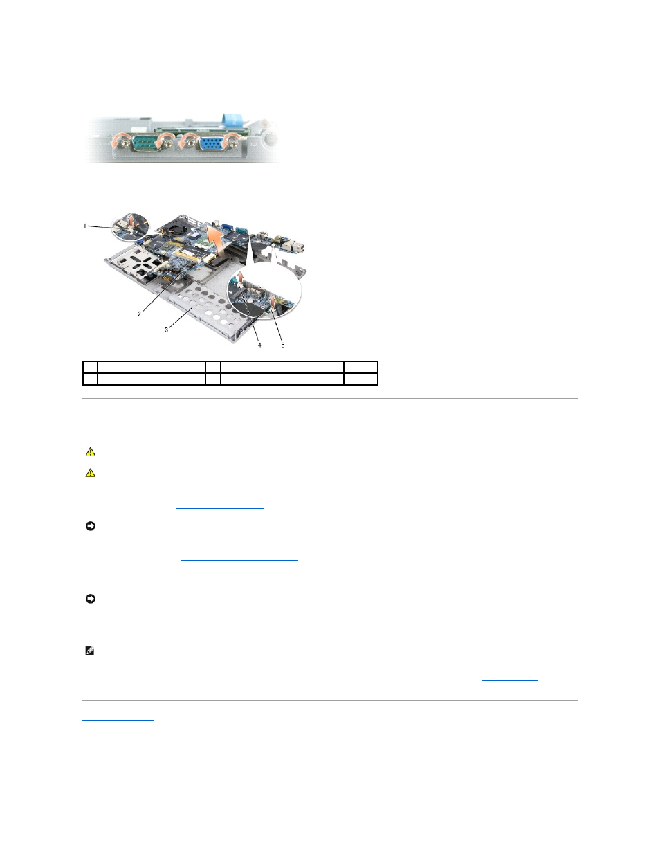 Installing the system board | Dell Latitude D631 (Early 2009) User Manual | Page 40 / 43