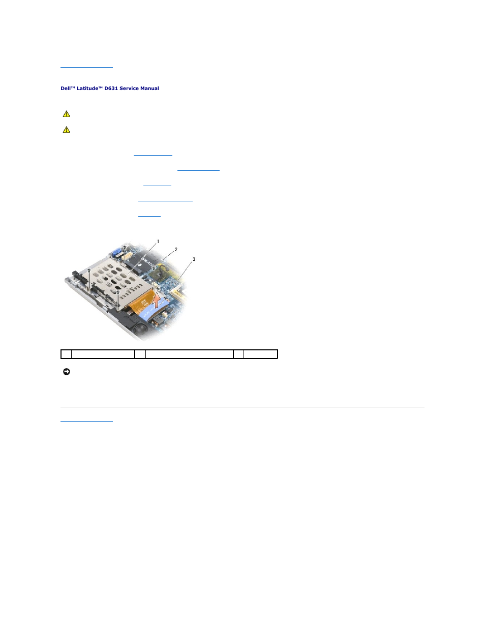 Pc card reader | Dell Latitude D631 (Early 2009) User Manual | Page 7 / 43