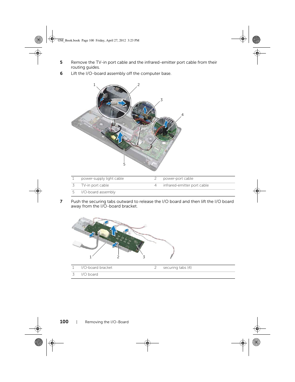 Dell XPS One 2710 (Mid 2012) User Manual | Page 100 / 166