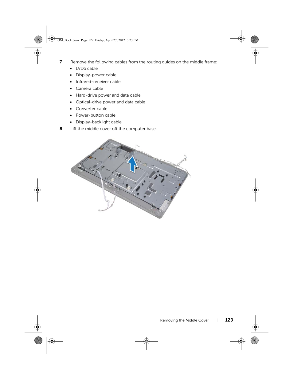 Dell XPS One 2710 (Mid 2012) User Manual | Page 129 / 166