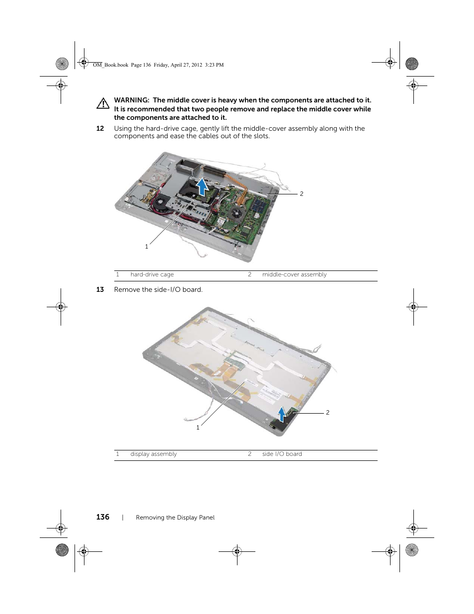 Dell XPS One 2710 (Mid 2012) User Manual | Page 136 / 166