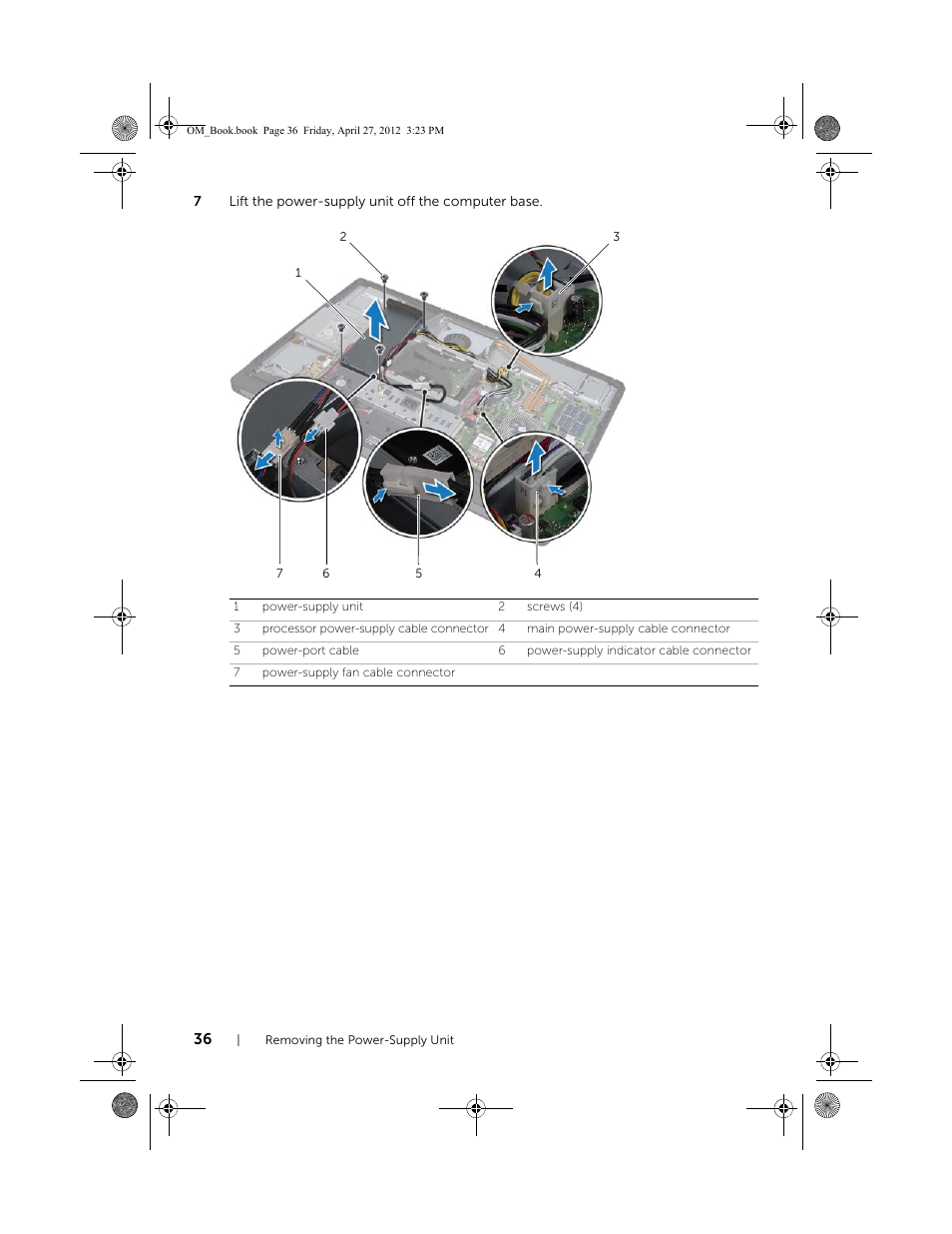 Dell XPS One 2710 (Mid 2012) User Manual | Page 36 / 166