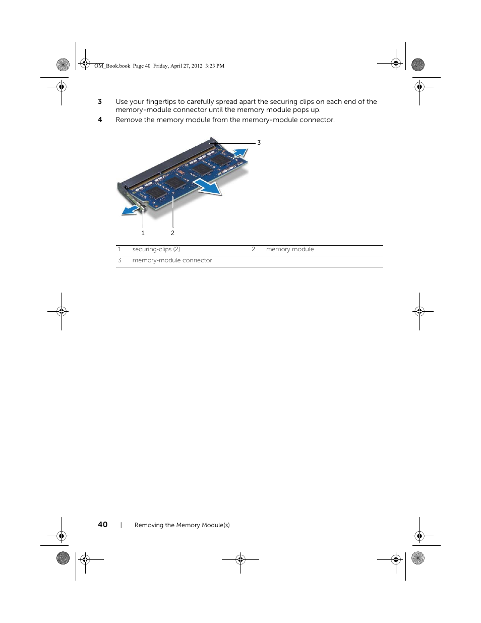 Dell XPS One 2710 (Mid 2012) User Manual | Page 40 / 166