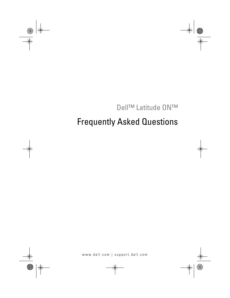 Dell Latitude E4310 (Mid 2010) User Manual | 10 pages