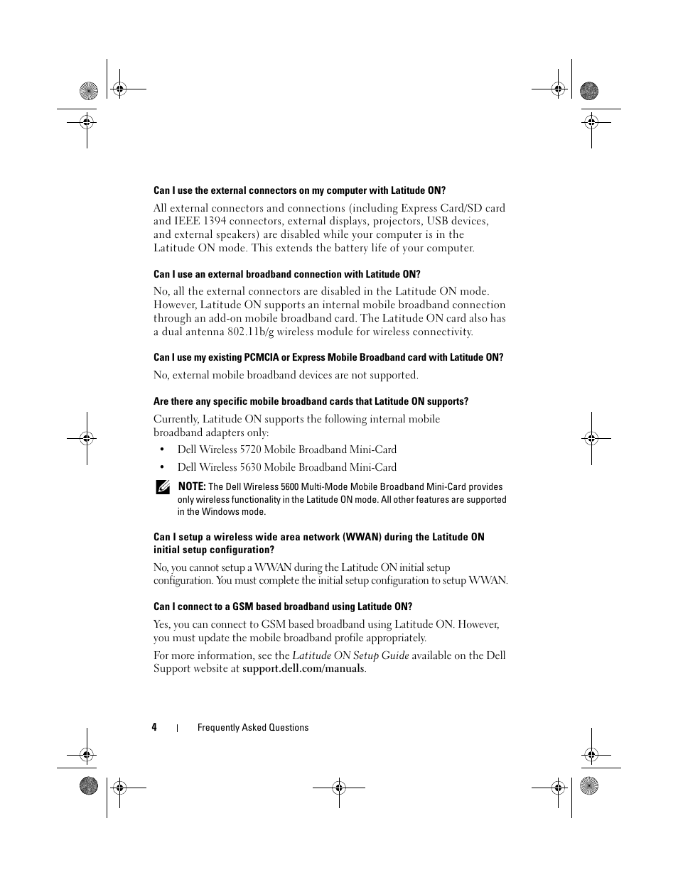 Dell Latitude E4310 (Mid 2010) User Manual | Page 4 / 10