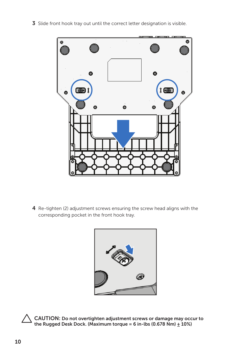 Dell Rugged Desk Dock User Manual | Page 10 / 23