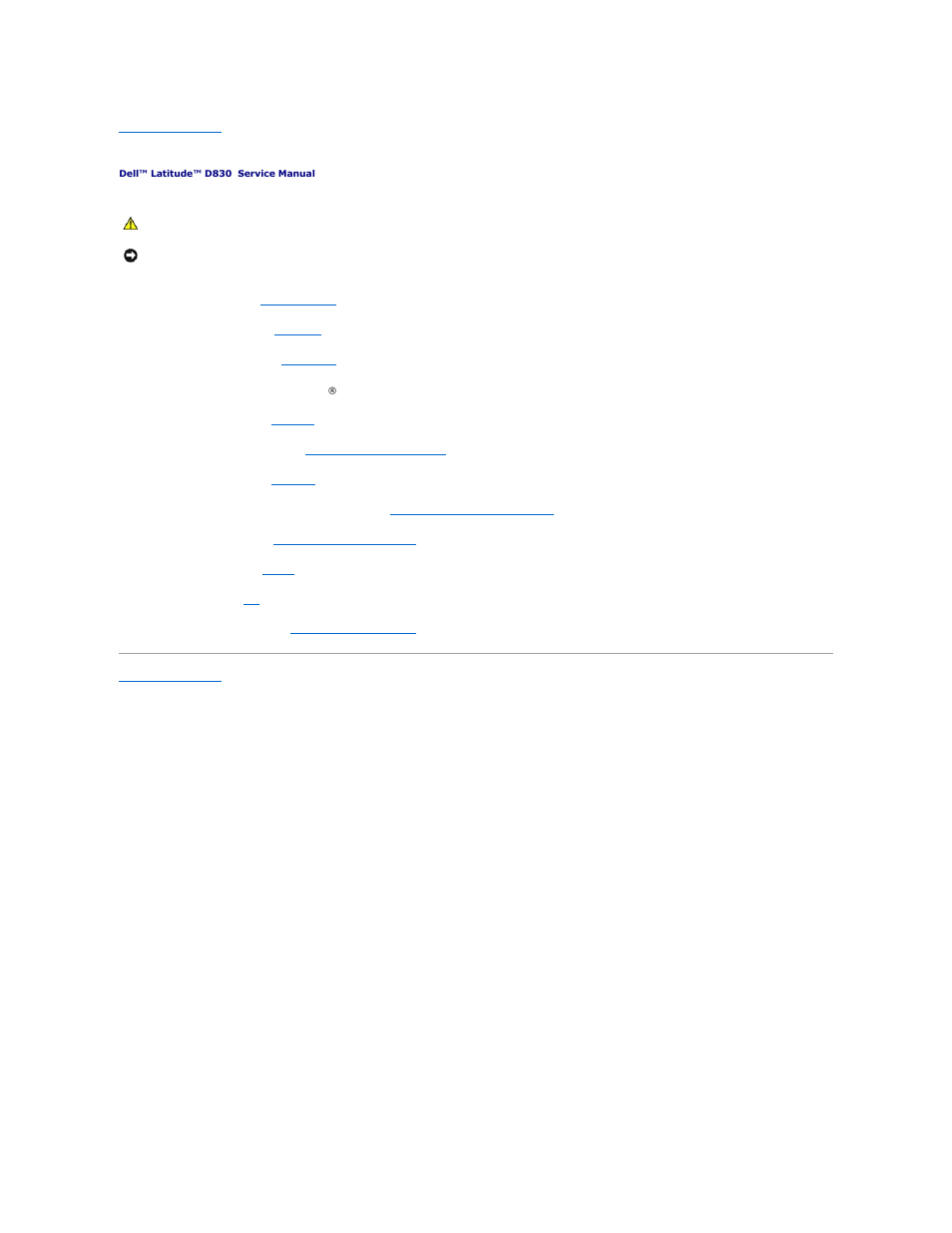 Base | Dell Latitude D830 (Early 2007) User Manual | Page 2 / 45