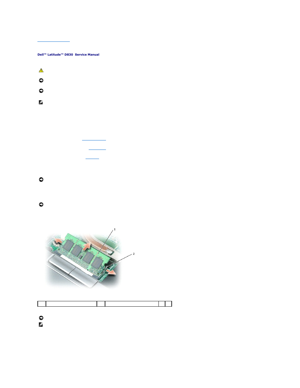 Dell Latitude D830 (Early 2007) User Manual | Page 30 / 45